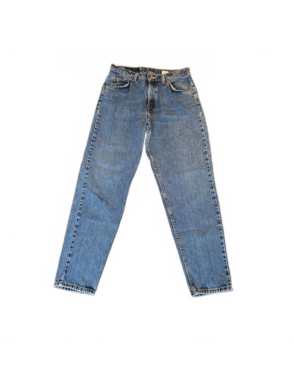Vintage Levi's 962 Jeans 11 S Juniors Orange Tab Relaxed Fit Tapered Leg USA 90s